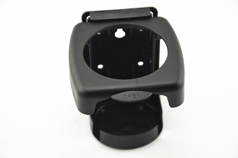 Universal Folding Car Cup Holder, Black Drink Holder, Multifuncional Auto Suprimentos, Car Styling, de alta qualidade: Preto