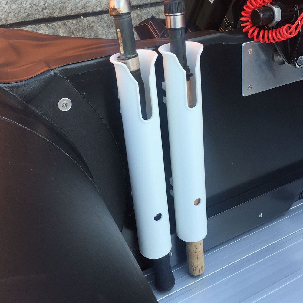 ABS Plastic Fishing Rod rack Durable Pole Tube Mount Bracket Socket Rack Holder Portable Lightweight Spinning Accessories