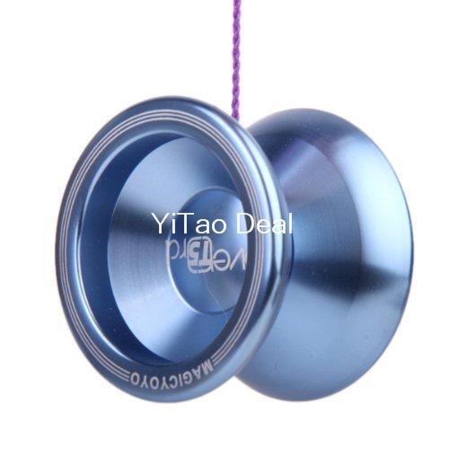 Magic yoyo red  t5 legering aluminium yo-yo yoyo leksak: Blå