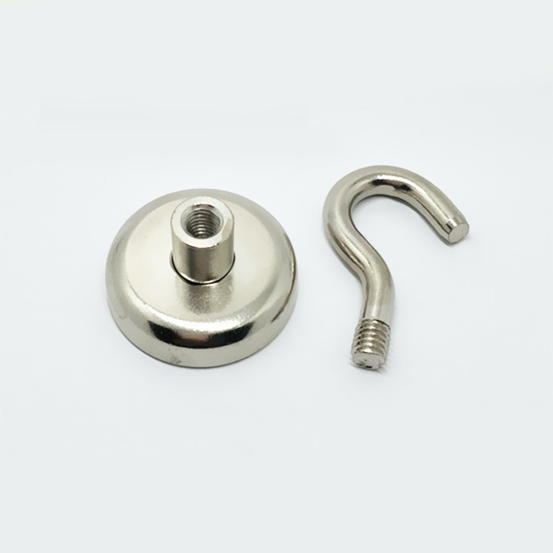 10-30 stk 10mm 20mm sterke magnetkroker tung plikt til garasjekjøkken kontor hengende henger neodym magnetisk krokorganisering