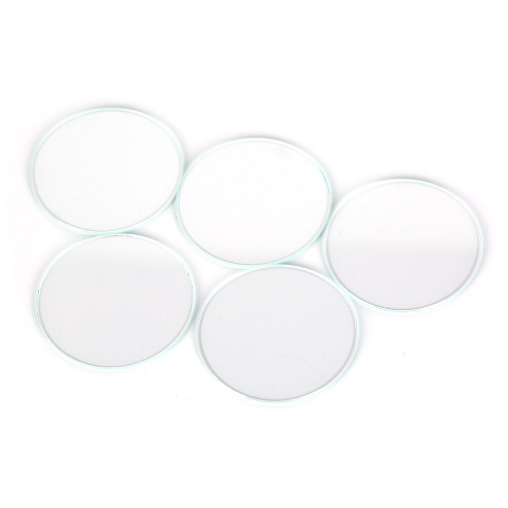 5 stk til reparation af ur str. 36mm/37mm/38mm/39mm/40mm urglas anti-ridse transparent rund krystal glas del