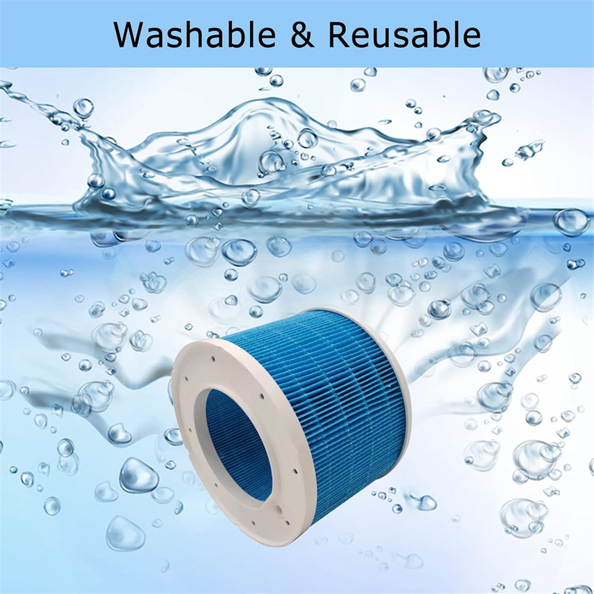 ABBZ-H13 Hepa-filter voor Xiaomi Mijia Mistvrije luchtbevochtiger 3 [400] Filterelement CJSJSQ02XYLX Huishoudelijke reiniging