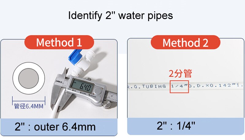 1/4"inch, Water purifier Water pipe/tube,5meters,PE food grade plastic,Durable,RO water machine pipe,Water purifier accessories