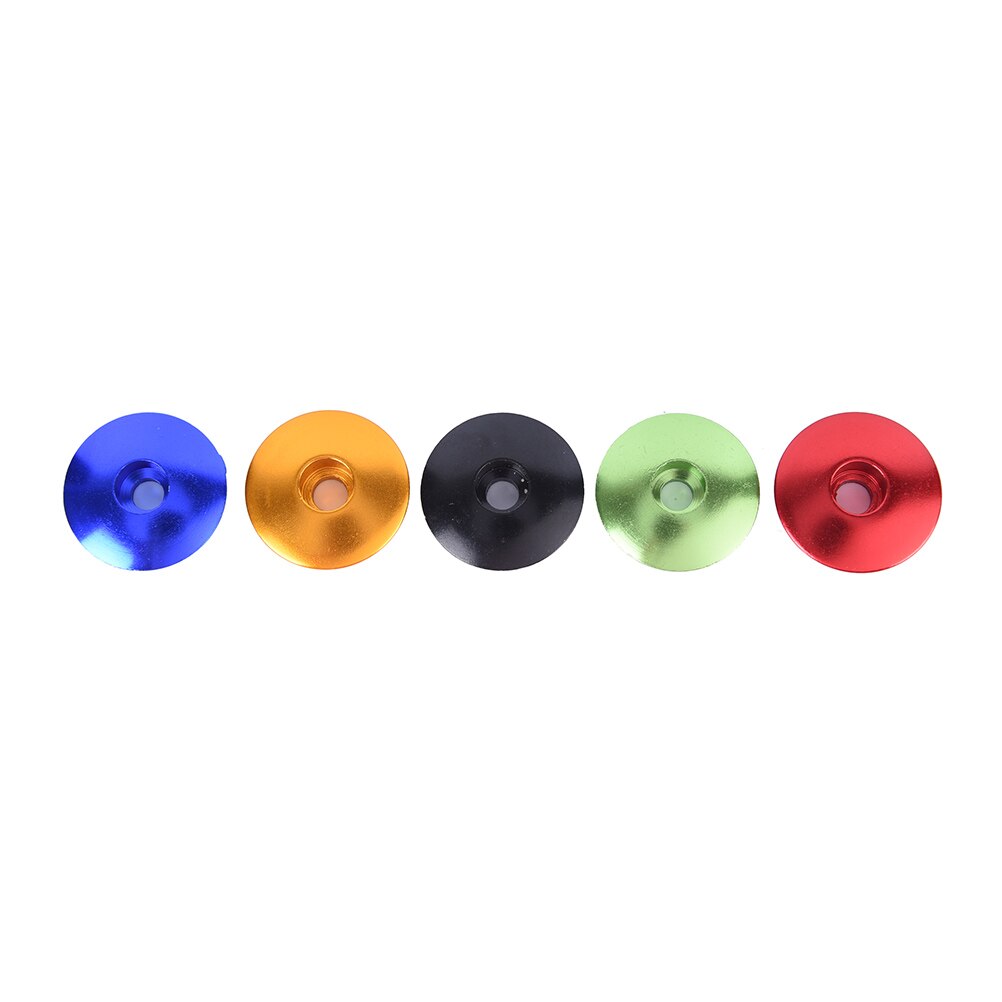 Sykkel sykkel headset cap 28.6mm støvtett topp mtb sykkel stilk deksel aluminiumslegering