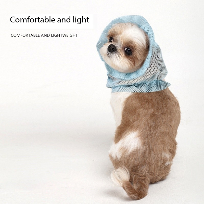 Oorbescherming Hond Oorbeschermers Grooming Puppy Ademend Snel Droog Mesh Doek Hondenhoed Angst Reliëf Accessoires
