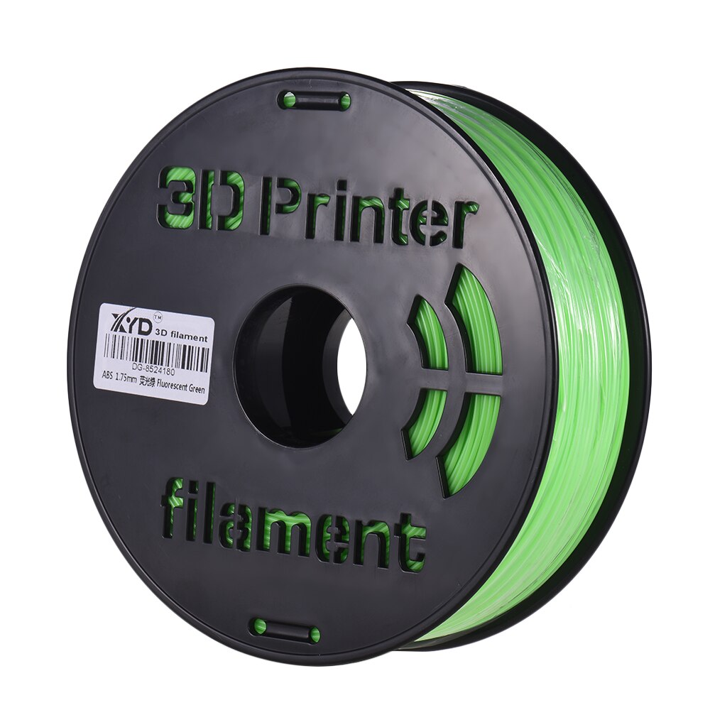 Filaments colorés d'impression de couleur irisée de diamètre du Filament 1.75mm d'abs de 1 KG/bobine pour des imprimantes 3D dessinant des stylos
