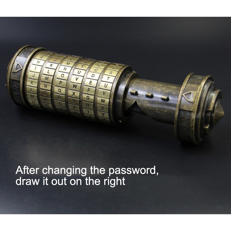 The Mini Code Cryptex Lock Interesting for Her or Him Birthday Durable FP8