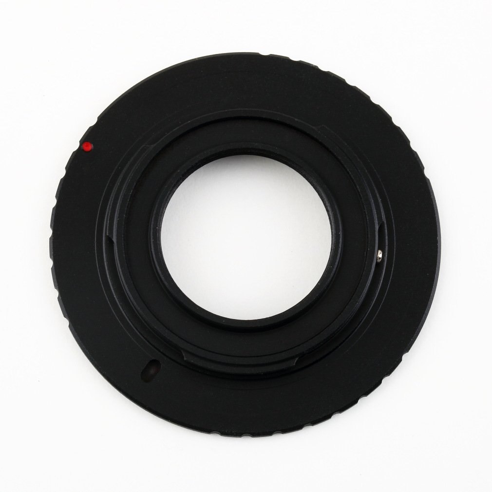 1Pcs Aluminum Metal Adapter for Olympus PM1 C Mount Lens to Micro 4/3 M4/3 for Panasonic GX1 GF5 est