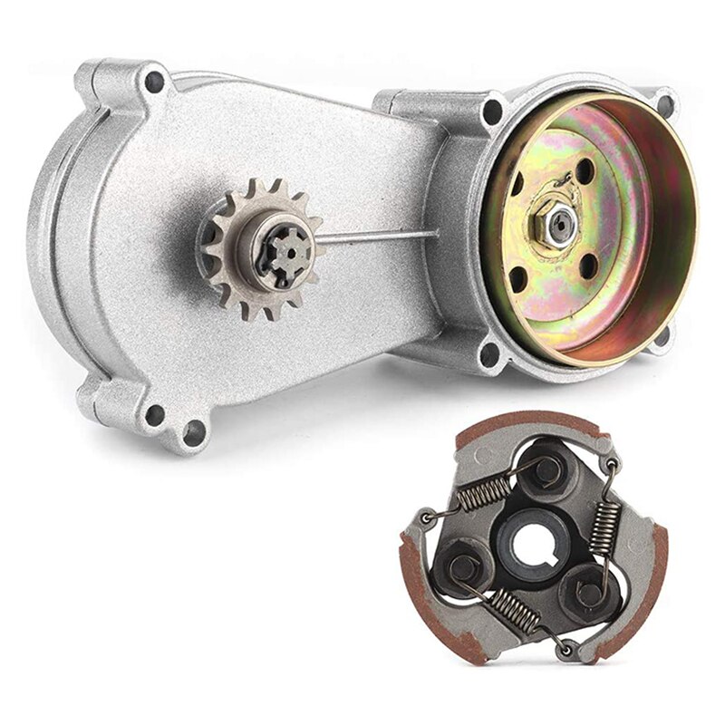 14T Drum Behuizing Versnellingsbak Koppeling Kit Voor 47Cc 49Cc Mini Pocket Quad Dirt Bike Atv Onderdelen Accessoire