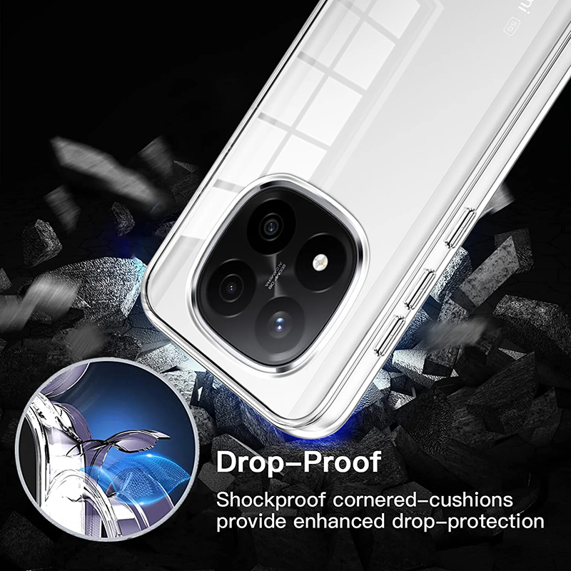 360 ° Funda de cuerpo completo para Xiaomi Redmi Note 14 Pro 13 12 11 5G 9 9S 10 8 8T protección de pantalla dura híbrida Fundas de carcasa suave
