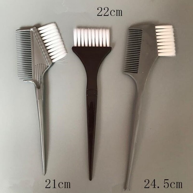 1 Pc Hair Dye Comb Home DIY Essential Tool Hairdressing Baking Oil Comb with Brush Dyeing Coloring