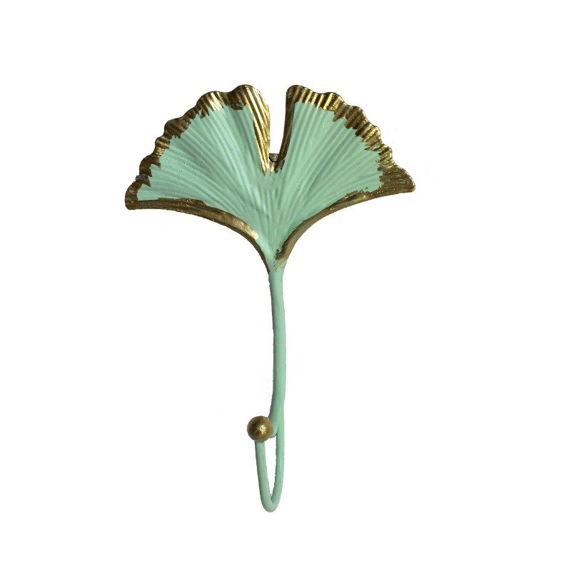 Nordique simple crochet à suspendre maison crochet crochet mural vert or poinçon-free petits crochets à vêtements pour portes et fenêtres: Green Color E