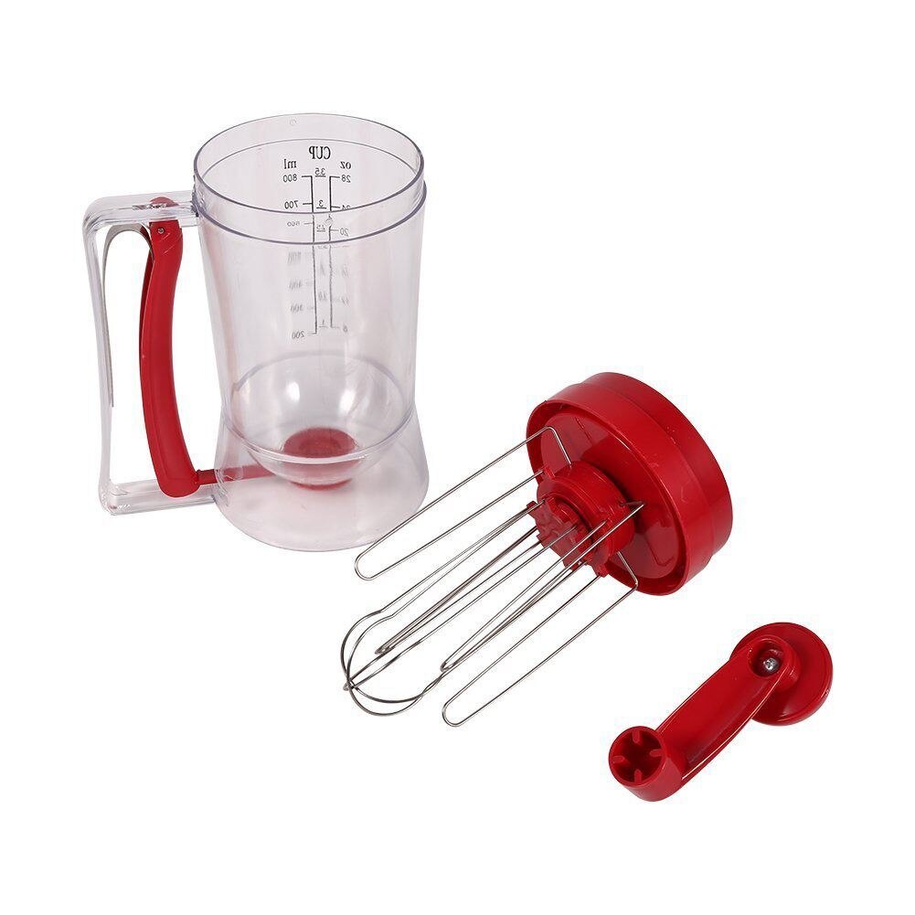 Manual Pancake Maker 800ml Cake Funnel Batter Dispenser Cream Separator Tool Cake Dough Dispenser ZM1205: Default Title