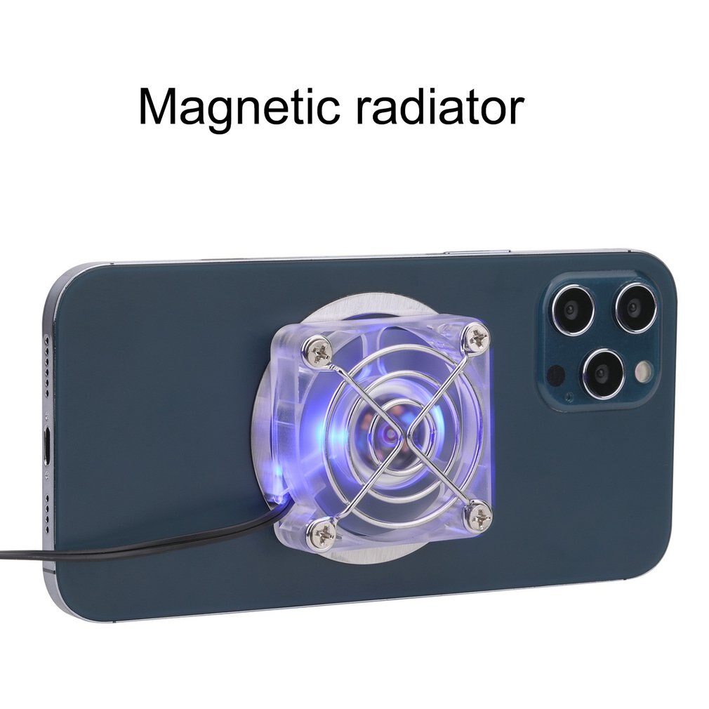Mini-handy-lüfter mit silikon-saugnapf und usb-ladefunktion, tragbarer handy-heizlüfter