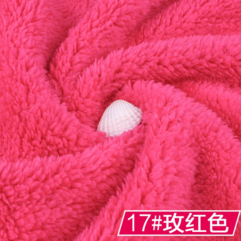 17#  rose 1 måler berber fleece stoff camofleece shu fløyel til gjør-det-selv leker sleepcoat pyjamas nattlig sengetøy materiale