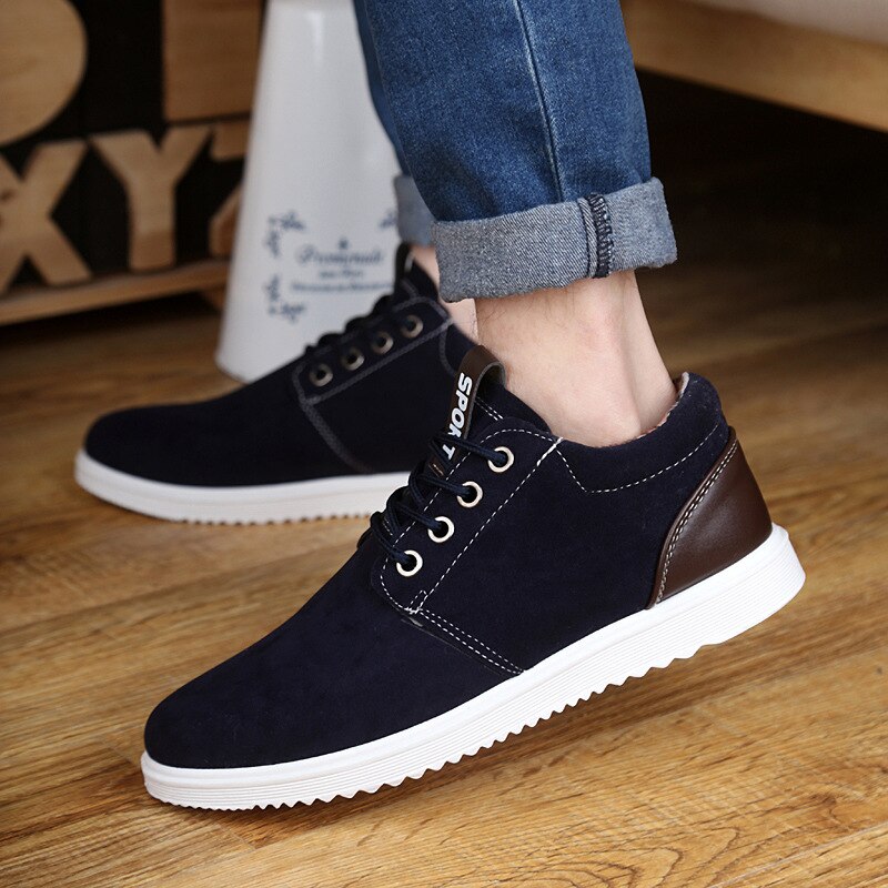 Casual Men Shoes Men Flats Round Toe Comfortable Office Men Dress Shoes Plus Size mens dress shoes
