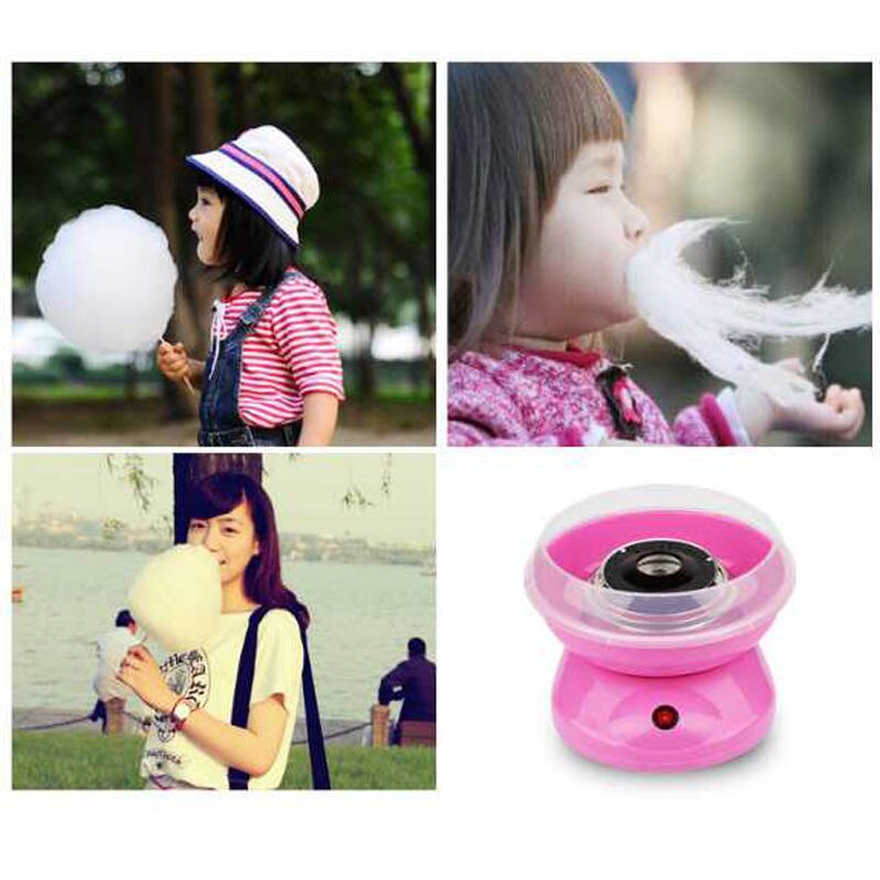 Electirc sweet cotton candy machine maker Candyfloss Making Machine Cotton Sugar Candy Floss Maker Fancy art Cloud Party DIY