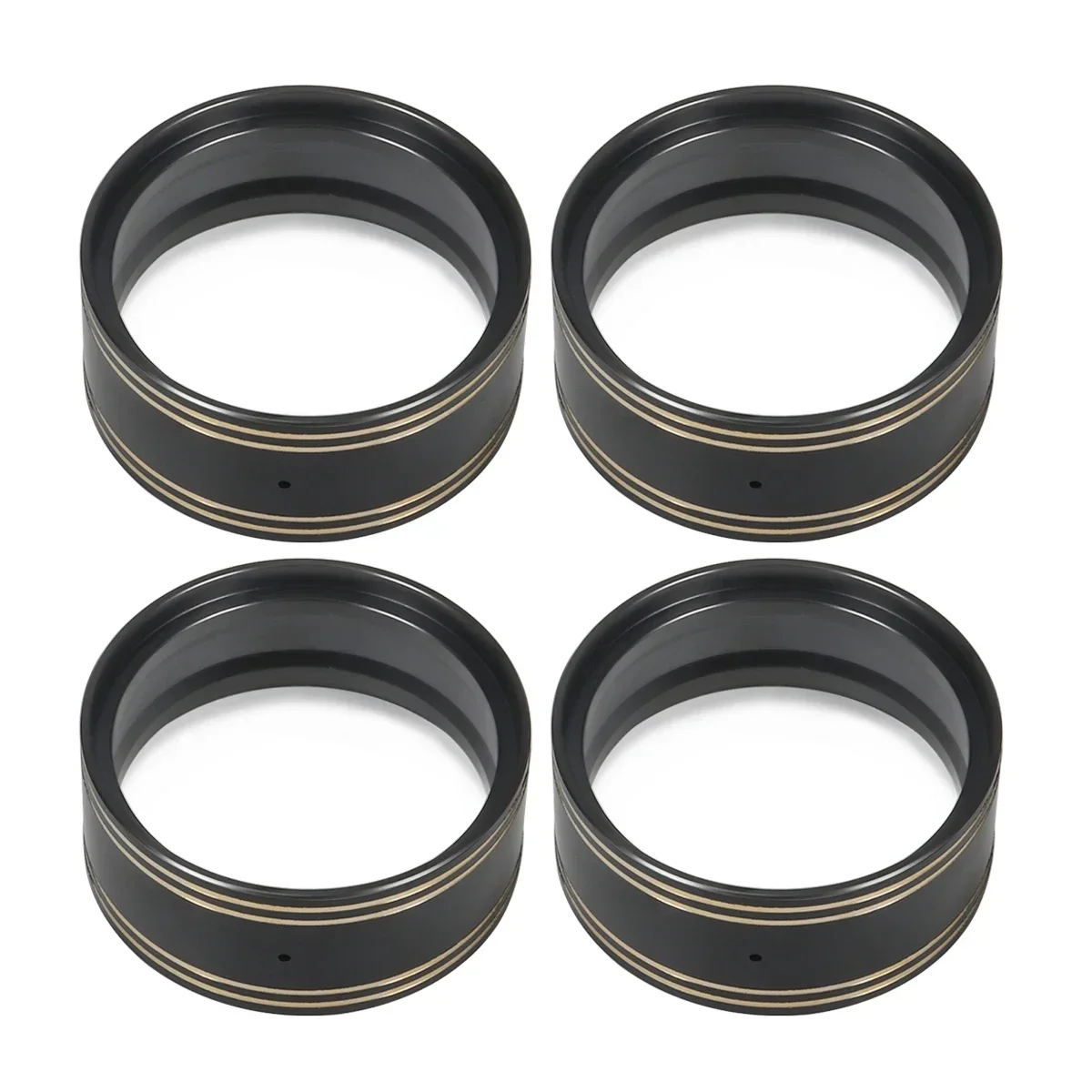 95g latón 1,9 pulgadas Beadlock rueda pesas anillos de abrazadera interna para 1/10 RC Rock Crawler SCX10 II 90046 D90 TRX4 Element Enduro: Borgoña