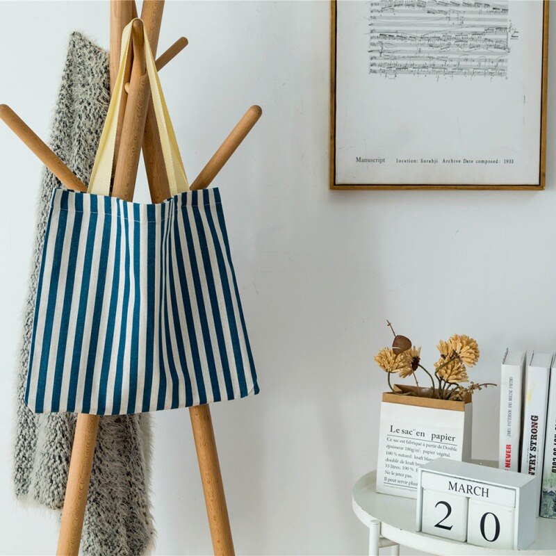 Dames Meisjes Casual Canvas Schoudertassen Populaire Katoen Linnen Milieu Dames Boodschappentassen: P