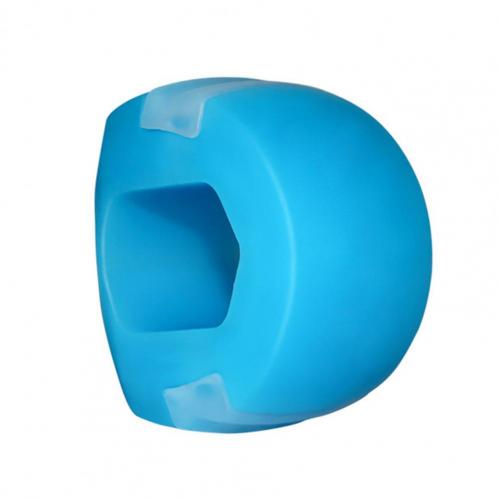 Second-generation Face Masseter jawline Jaw Jawrsize Muscle Exerciser chew ball chew bite breaker training Thin face: Blue