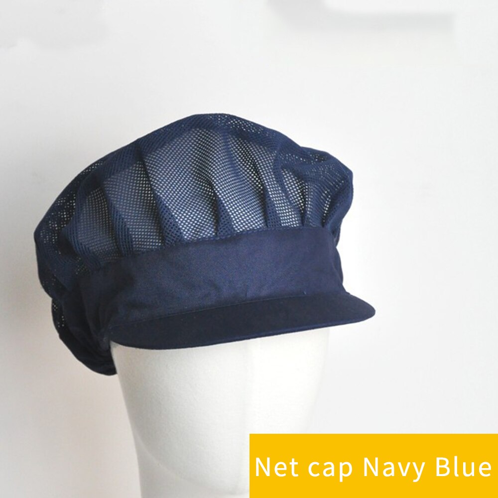Breathable Chef Cooking Cap Unisex Chef Hats Restaurant Kitchen Uniform Baking Hotel Food Service Waiter Work Wear: 2
