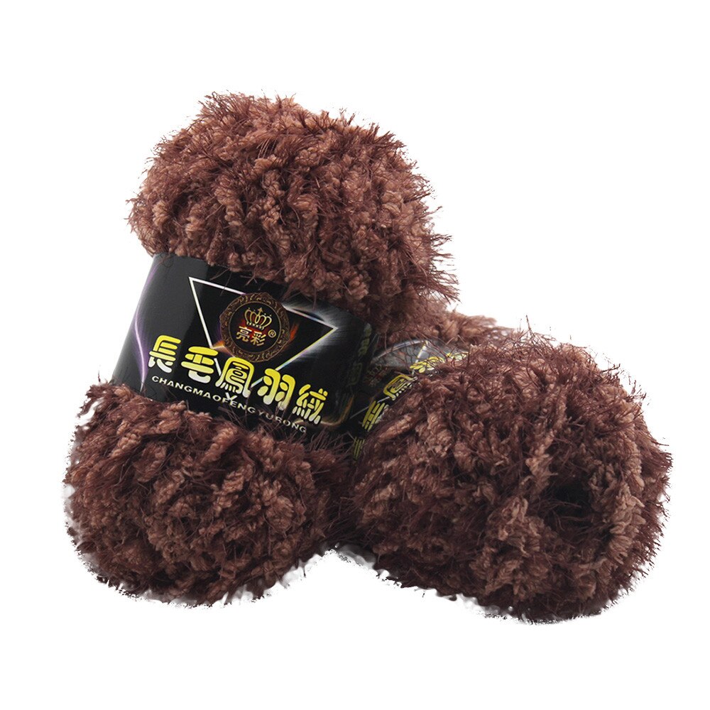 Yarn Ball Hand-woven Multicolor Knitting Velvet Crochet Coral Cashmere Yarn blanket Sweaters Yarn#T2