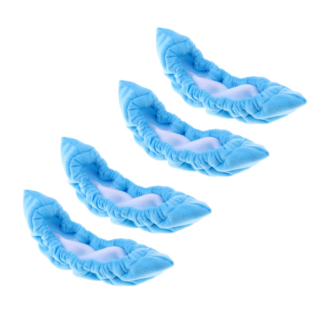 2 Pair Ice Skating Soakers Blade Protector Guards, Ice Skate Boot Covers Accessories for Kids and Adults Women Men
