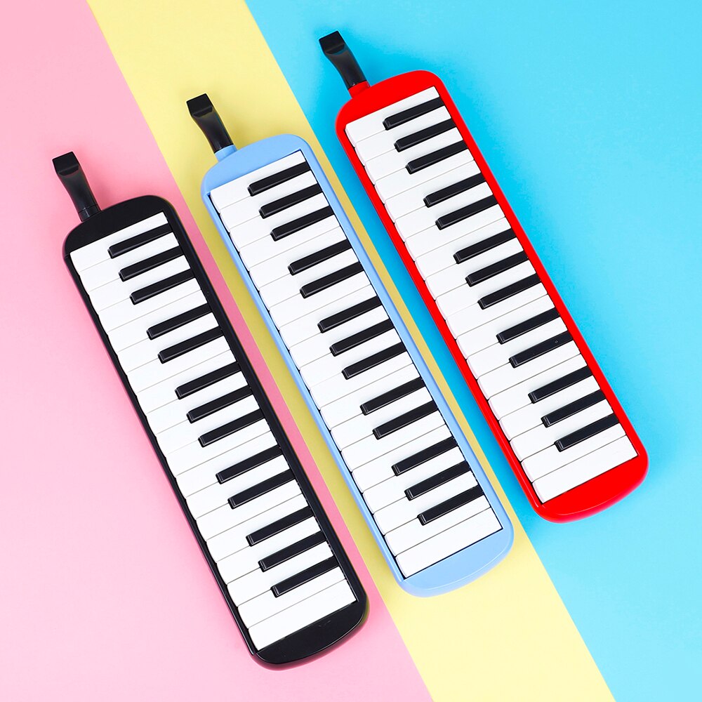 32 Keys Mouth Organ Musical Instrument with Carrying Bag for Music Lovers Child Beginners Adult Mouth Organ Blowpipe Teaching