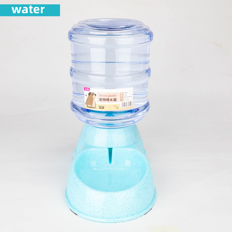 Cuencos alimentadores para mascotas de gran capacidad, cuenco de comida para perros pequeños, dispensador automático de agua, cuencos para gatos, cuencos de alimentación para mascotas, cuenco de agua para beber: Rojo