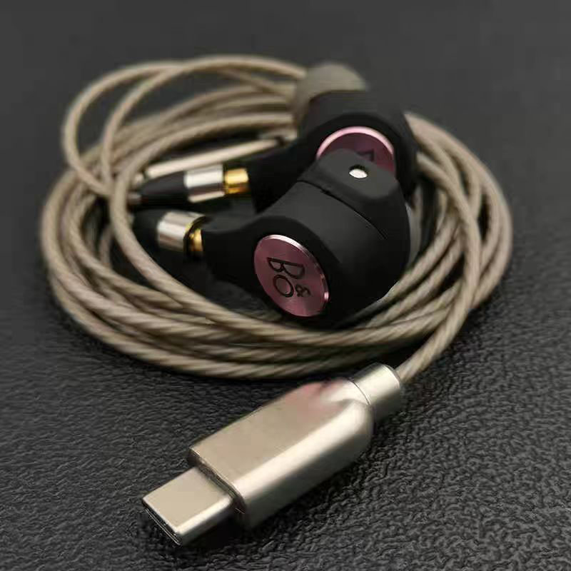 BO H5 auriculares originales cambiados a MMCX auriculares con cable DIY bobina dinámica de alta fidelidad auriculares MMCX con Cable Bluetooth