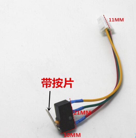 Boiler Onderdelen 3 draden kabel micro touch schakelaar