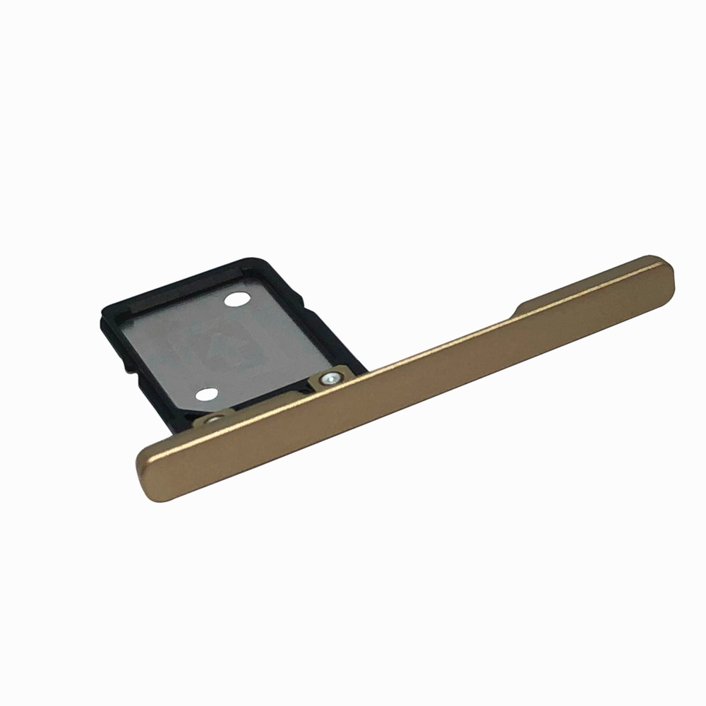 Único Bandeja Cartão Sim de Substituição para Sony Xperia XA1 G3121 G3112 G3125 G3116 G3123 (Dourado)