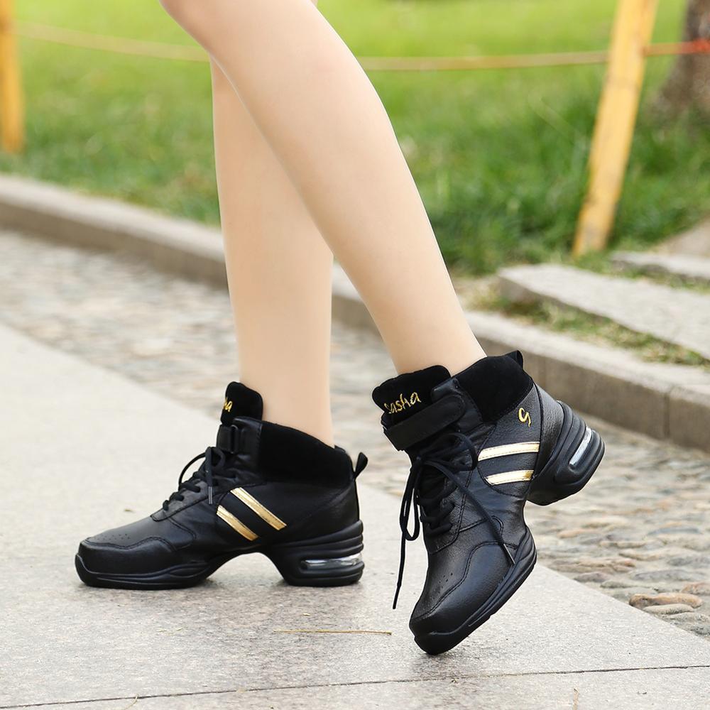 Syrads Heren dansschoenen leer voor latin salsa tango prestaties