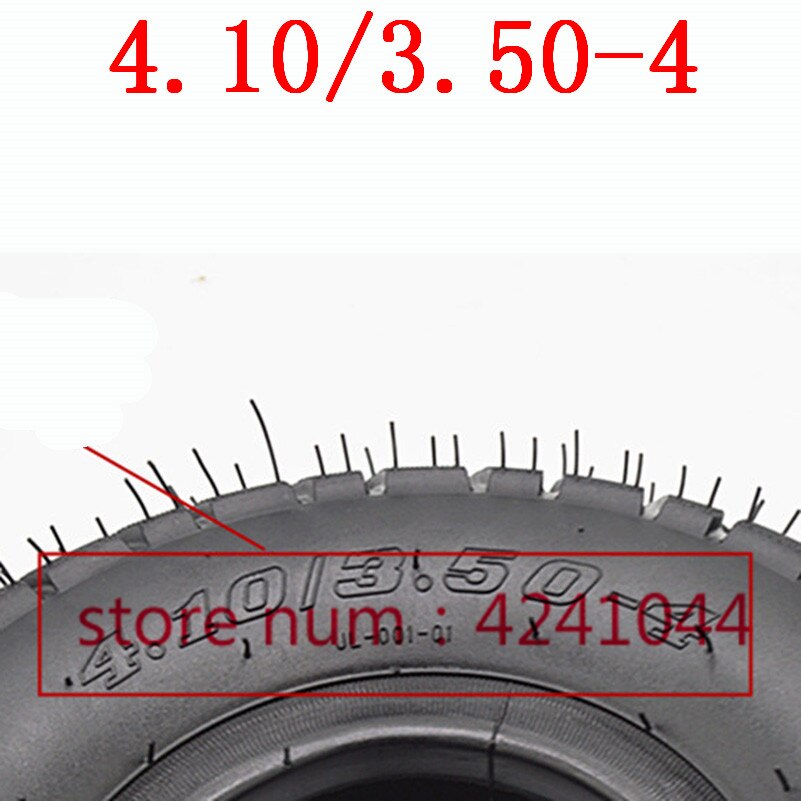 Neumático de 10 pulgadas 4,10 3,50-4, neumáticos exteriores 4,10-4, tubo interior, apto para triciclo eléctrico, carro, Scooter Eléctrico, almacén