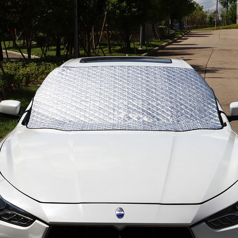 Snedække til bil, forrudeafdækning, afdækningsdug, snedække til forrude, vinterrudeafdækning, frost- og frostvæskeafdækning