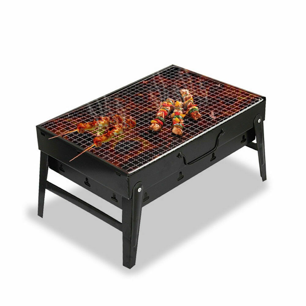 Draagbare Kleine Barbecue Kachel Houtskool Bbq Grill Patio Outdoor Camping Picknick Brander Opvouwbare.