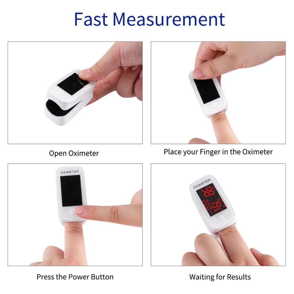 ! Fingertip Pulse Oximeter De Dedo Pulso Oximetro Home family Pulse Oxymeter Pulsioximetro finger pulse oximeter CE LED FDA