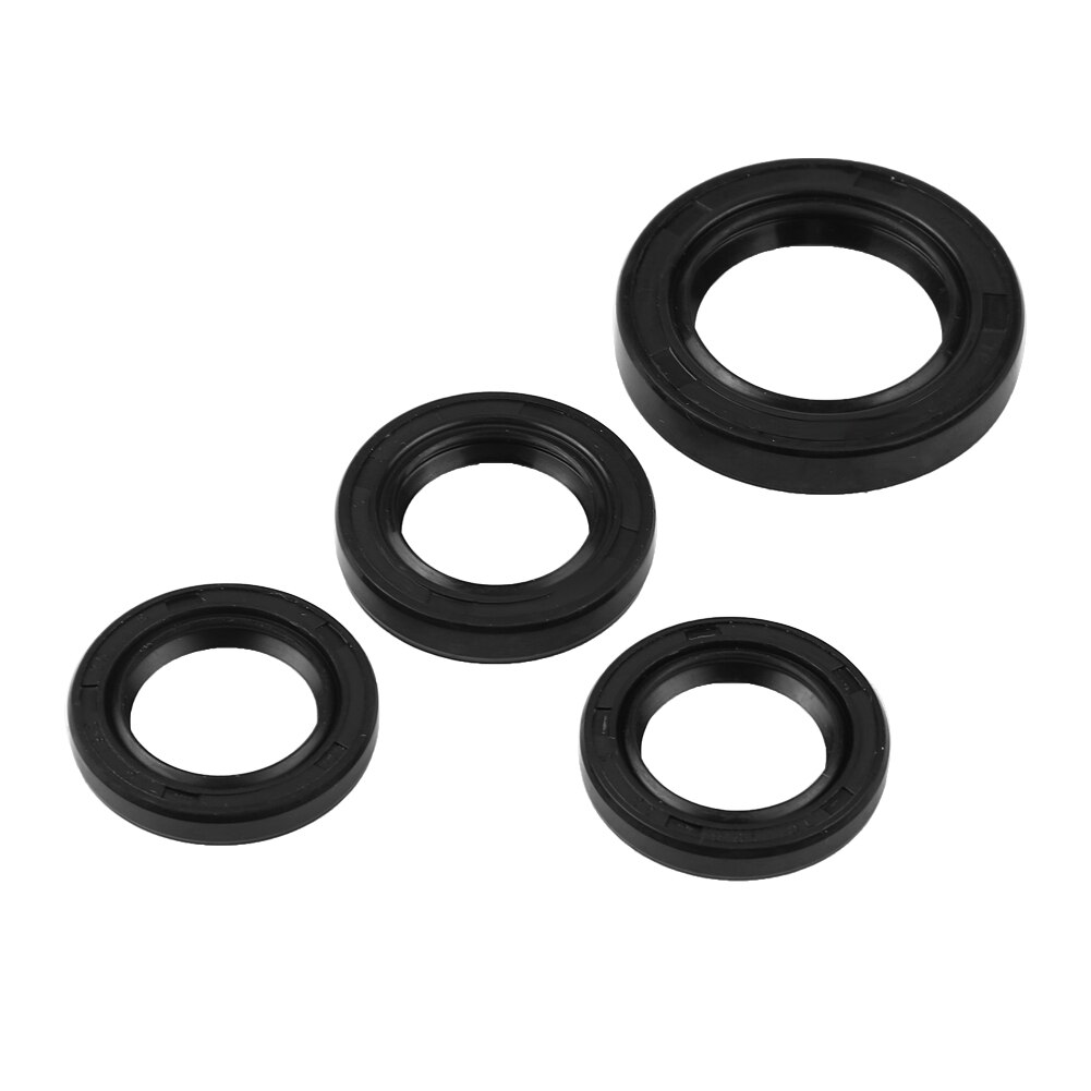 Oil Seal 4 Pcs Engine Crankshaft Gear Crank Case Oil Seal for most GY6 125cc 150cc 152 QMI 157QMJ Japanese and Chinese ATV Quads