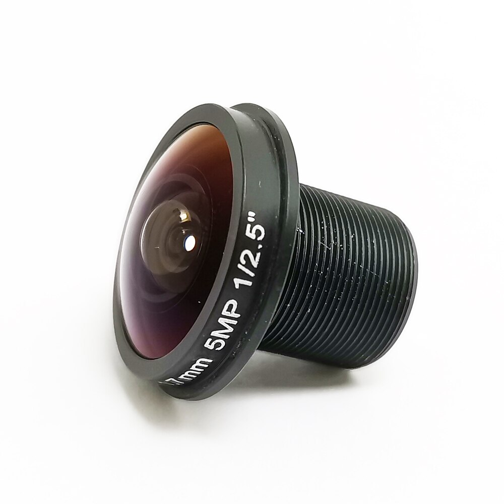 5MP 1.7Mm Fisheye Panoramische Lens 180 Graden Lens Ir Cctv Camera Lens 5 Megapixel Voor Hd Beveiliging 1/2.0 Panoramische Lens