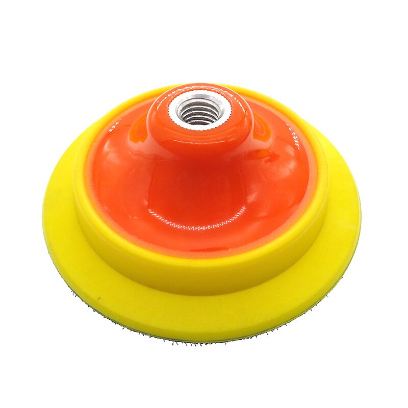 5"/6" Backing Plate Sanding Pad M14 Thread Hook Loop Dual Action Car Polishing Buffing Buffer Pad Abrasive Tools: 5 Inch M14 Thread / 2 Pcs