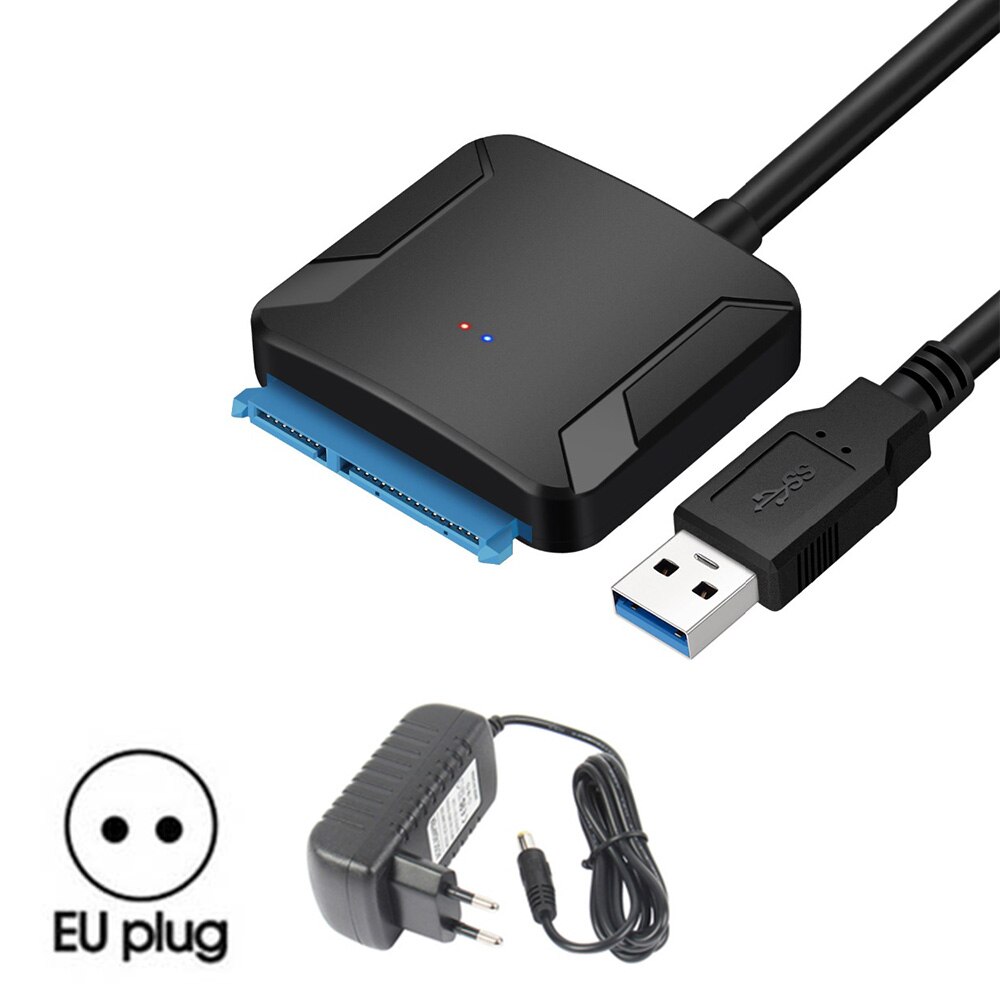 SATA til USB 3.0 Adapter - Kabel op til 6 Gbps til 2.5"/3.5" Ekstern SSD HDD SATA3: Orange