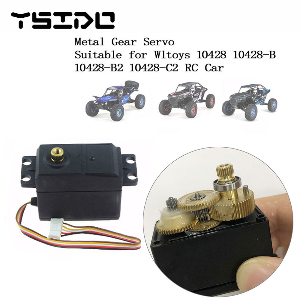 Wltoys 9.4Kg Metal Gear Servo Voor Wltoys 1/10 10428 10428-A 10428-B 10428-B2 10428-C2 Rc Auto