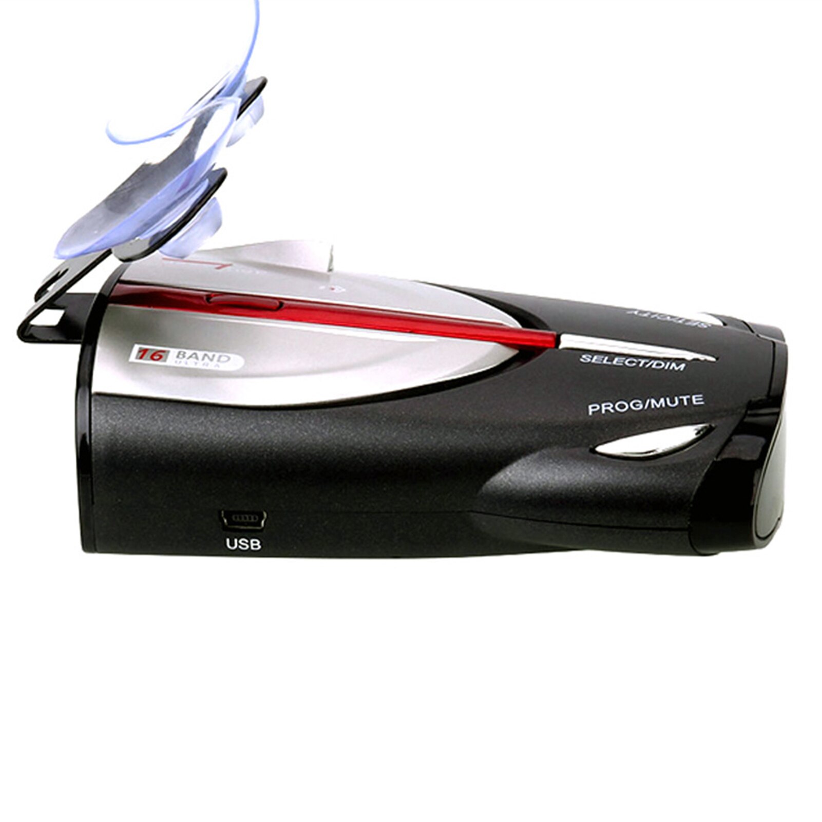 12V 16 Band Car Speedometer Speed Control Detector Safety Voice Warning Alert