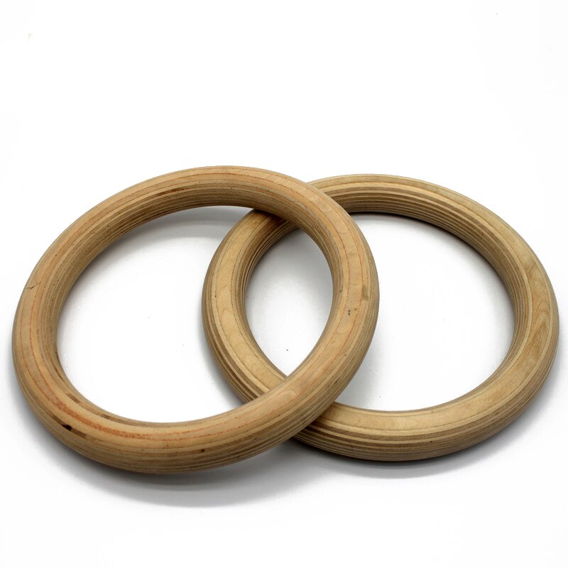 Anéis da Ginástica de madeira Anéis De Ginástica com Ajustável Longo Fivelas Tiras Treino Para Home Gym & Aptidão Cruz