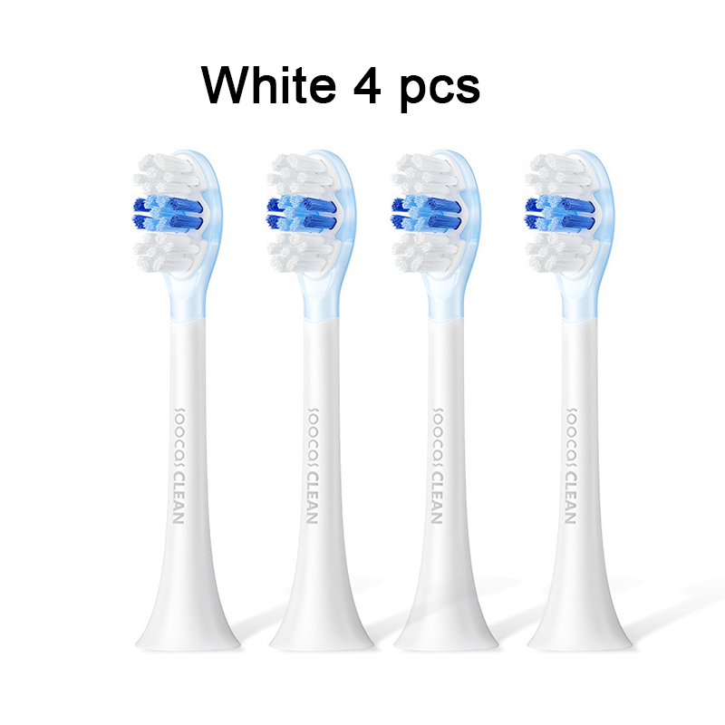 Cabezales de repuesto originales para cepillo de dientes eléctrico sónico SOOCAS X3S X5 X1 X3 X3U cabezales de repuesto para cepillo de limpieza de dientes: Oro