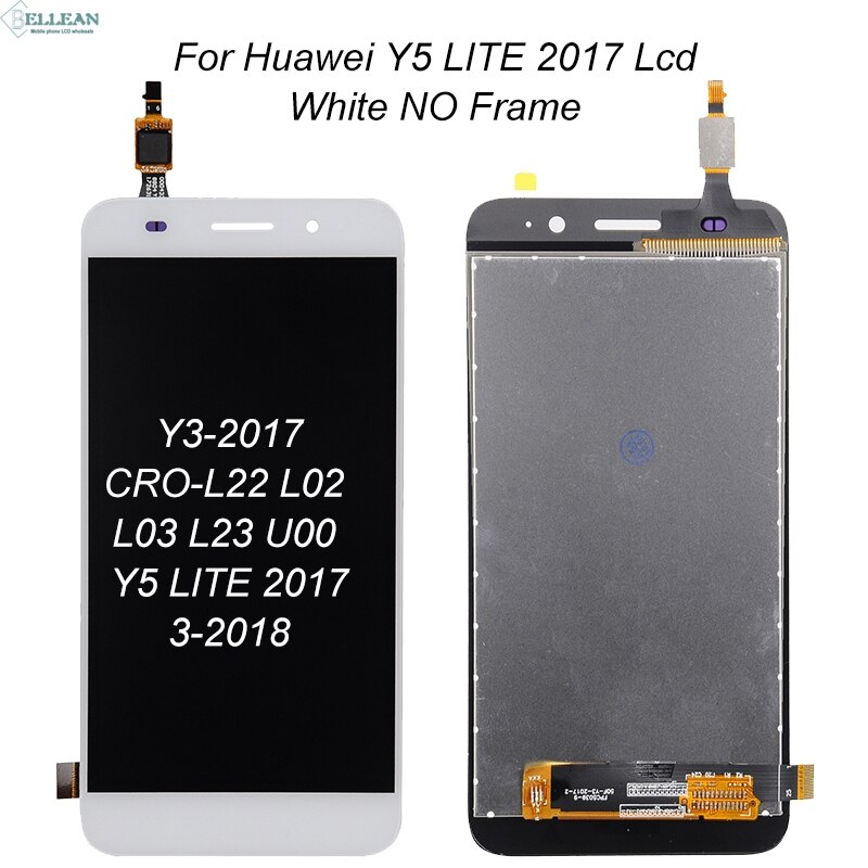 Dinamico Voor Huawei Y3 Lcd-scherm Y3 Display: White No Frame