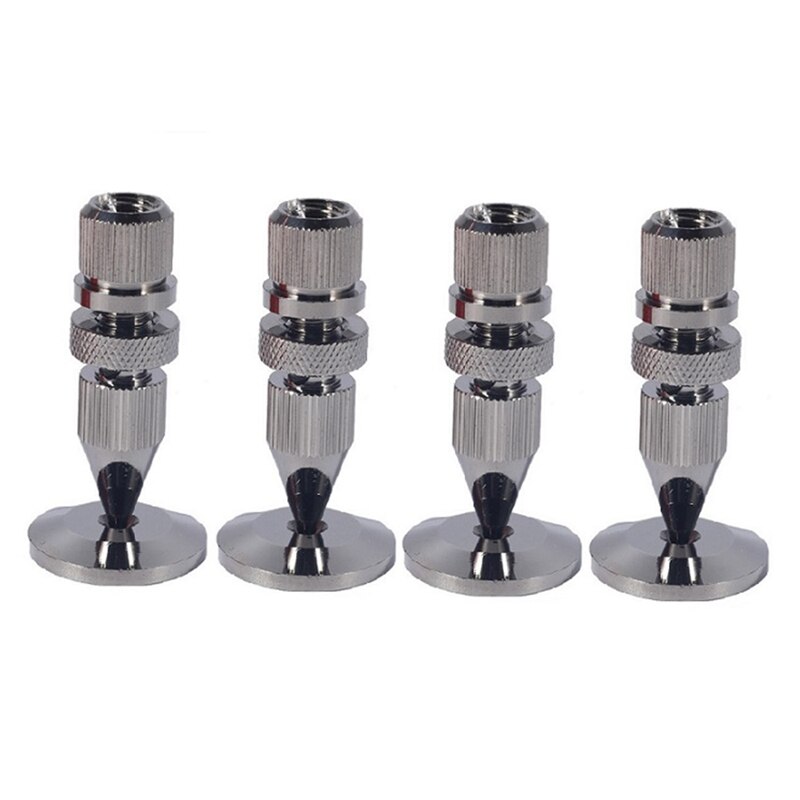 4 paia Mini altoparlanti Audio portatili punte M8X43 kit di riparazione altoparlanti Stand Shock Pin fai da te per sistema Audio Home Theater: Default Title