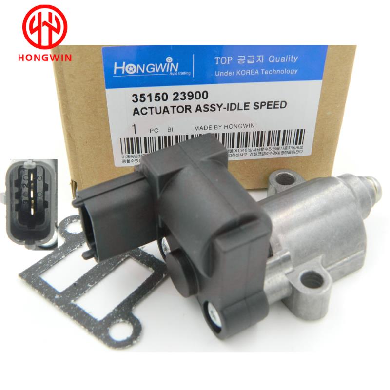 Genuino No.:35150 23900 velocidad de ralentí Válvula de Control de aire compatible con HHyundai Elantra 2.0L 07-12 Kia Soul 2.0L 10-11 35150-23900,3515023900
