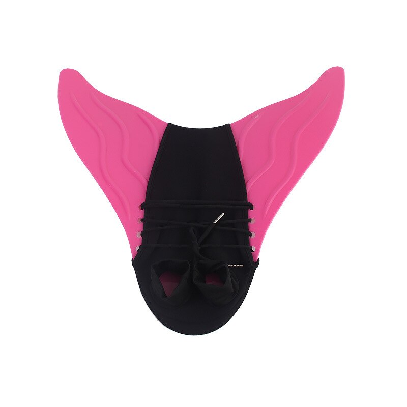 Pool Fin Foot Fins Swimming Fins Mermaid Tail Diving Flippers Submersible Snorkeling Adult/Child Flexible Comfort Portable: Pink