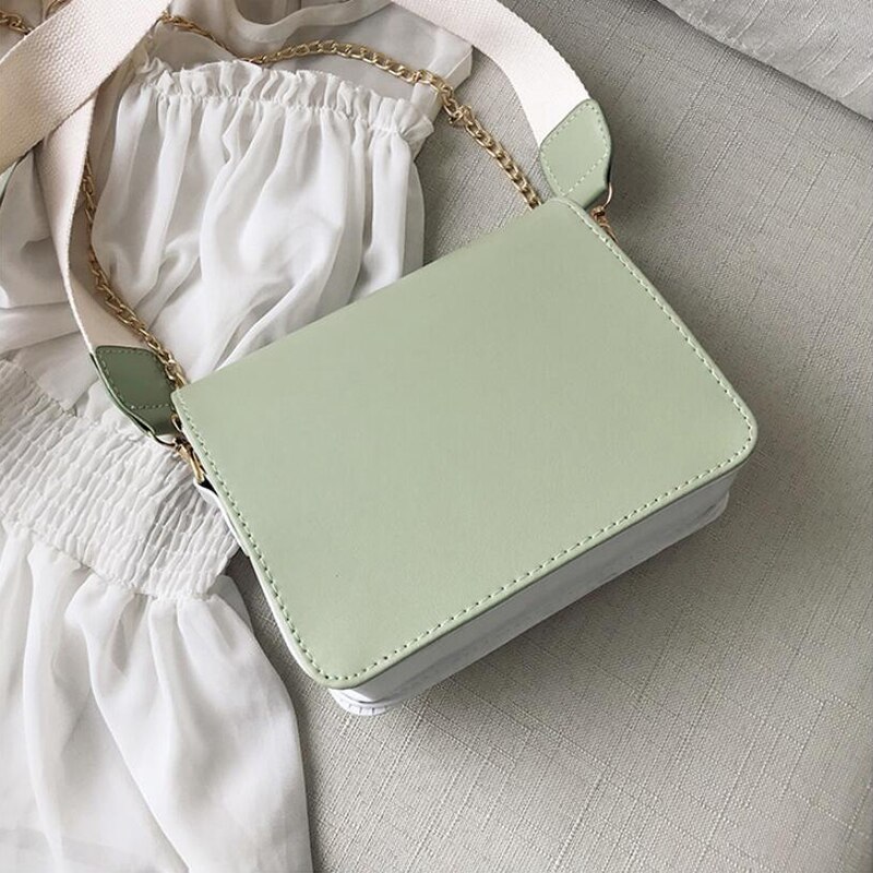 Sac en cuir pour femme à rabat lambrissé sac à main contraste couleurs femmes sacs pour sacs à bandoulière